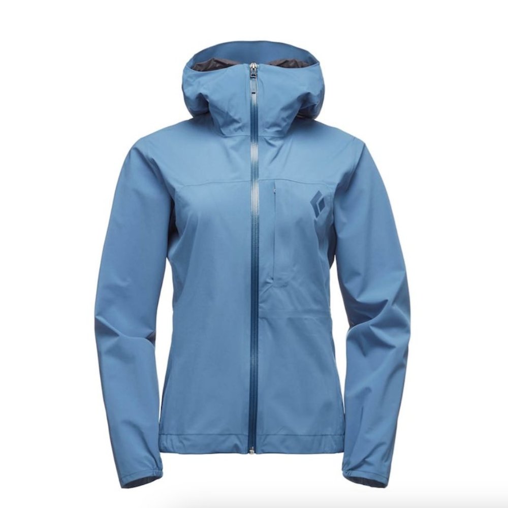 BLACK DIAMOND FineLine Stretch Rain Shell Jacket (L)